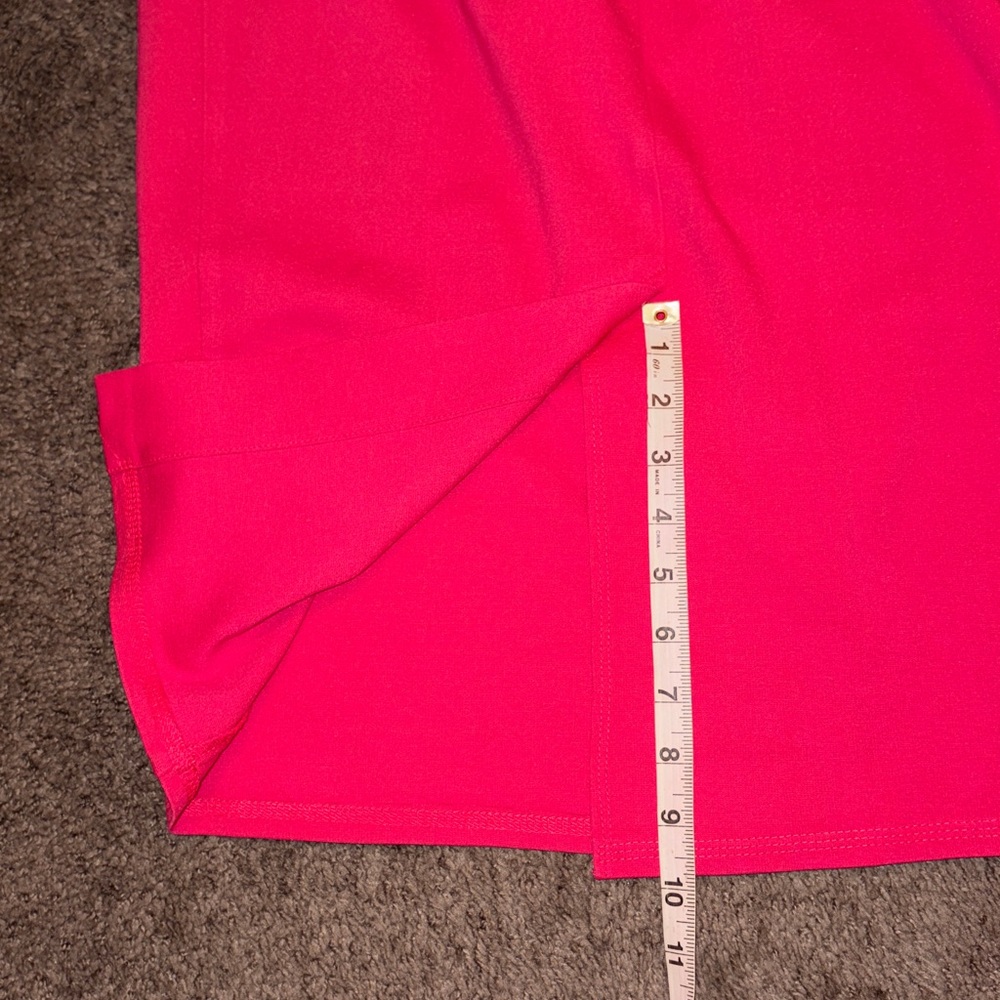 Pinup Couture Vibrant Pink Dress Size XL Stretch Princess Aurora Disney Dapper - Picture 12 of 13